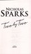Two by two by Nicholas Sparks