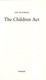The children act by Ian McEwan