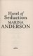 Hotel of seduction by Marina Anderson