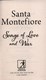 Songs of Love and War  P/B by Santa Montefiore