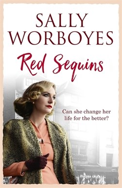 Red sequins by Sally Worboyes