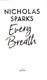 Every breath by Nicholas Sparks