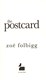 The postcard by Zoë Folbigg