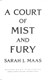 A court of mist and fury by Sarah J. Maas