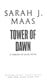 Tower Of Dawn P/B by Sarah J. Maas