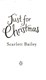 Just for Christmas by Scarlett Bailey