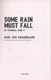 Some rain must fall by Karl Ove Knausgård