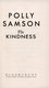 Kindness  P/B by Polly Samson