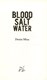 Blood Salt Water  P/B by Denise Mina