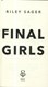 Final girls by Riley Sager