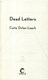 Dead letters by Caite Dolan-Leach