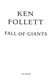 Fall of giants by Ken Follett