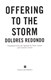 Offering To The Storm P/B by Dolores Redondo