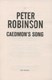 Caedmon's song by Peter Robinson