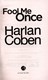 Fool me once by Harlan Coben