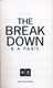 Breakdown P/B by B. A. Paris