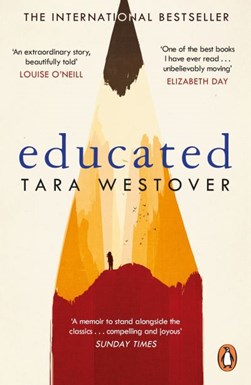 Book cover of Educated by Tara Westover 
