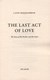 The last act of love by Cathy Rentzenbrink