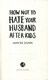 How not to hate your husband after kids by Jancee Dunn