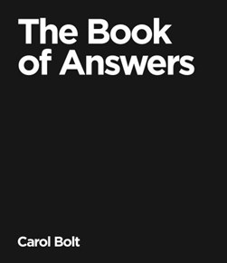Book Of Answers H/B by Carol Bolt