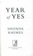 Year Of Yes P/B by Shonda Rhimes
