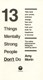 13 Things Mentally Strong People Dont Do P/B by Amy Morin