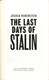 Last Days Of Stalin P/B by Joshua Rubenstein