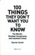 100 things they don't want you to know by Daniel Smith