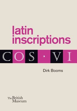 Latin inscriptions by Dirk Booms