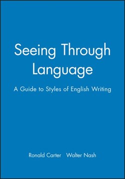Seeing through language by Ronald Carter