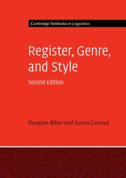 Register, genre, and style by Douglas Biber