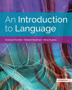 An introduction to language by Victoria Fromkin