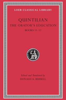 The orator's education by Quintilian