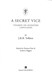 A Secret Vice Tolkien On Invented Languages P/B by J. R. R. Tolkien