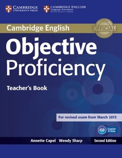 Objective proficiency. Teacher's book by Annette Capel