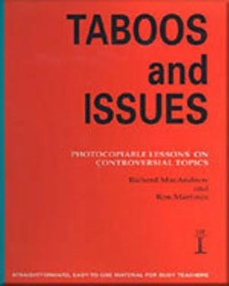Taboos and issues by Richard MacAndrew