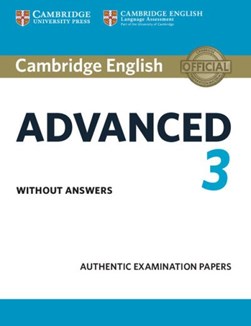 Cambridge English advanced 3. Student's book without answers by 