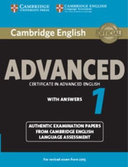 Cambridge English. Advanced with answers 1 by 