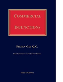 Commercial injunctions by Steven Gee