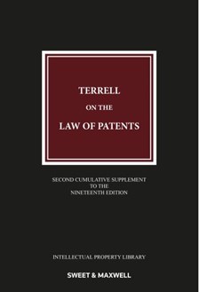Terrell on the Law of Patents by Lord Justice Colin Birss