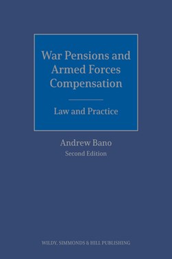 War pensions and armed forces compensation by Andrew Bano