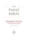 The Tucci table by Stanley Tucci
