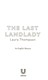 The last landlady by Laura Thompson