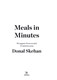 Donals Meals In Minutes H/B by Donal Skehan