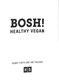 Bosh The Healthy Vegan Diet P/B by Henry Firth