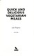 Quick and delicious vegetarian meals by Judy Ridgway