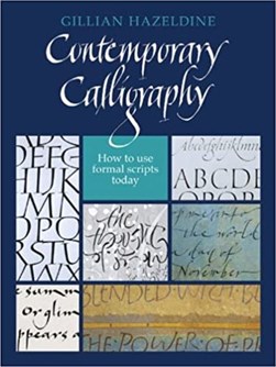 Contemporary calligraphy by Gillian Hazeldine