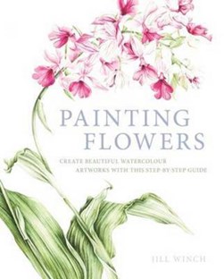 Painting flowers by Jill Winch