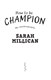 How To Be Champion P/B by Sarah Millican