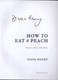 How to eat a peach by Diana Henry